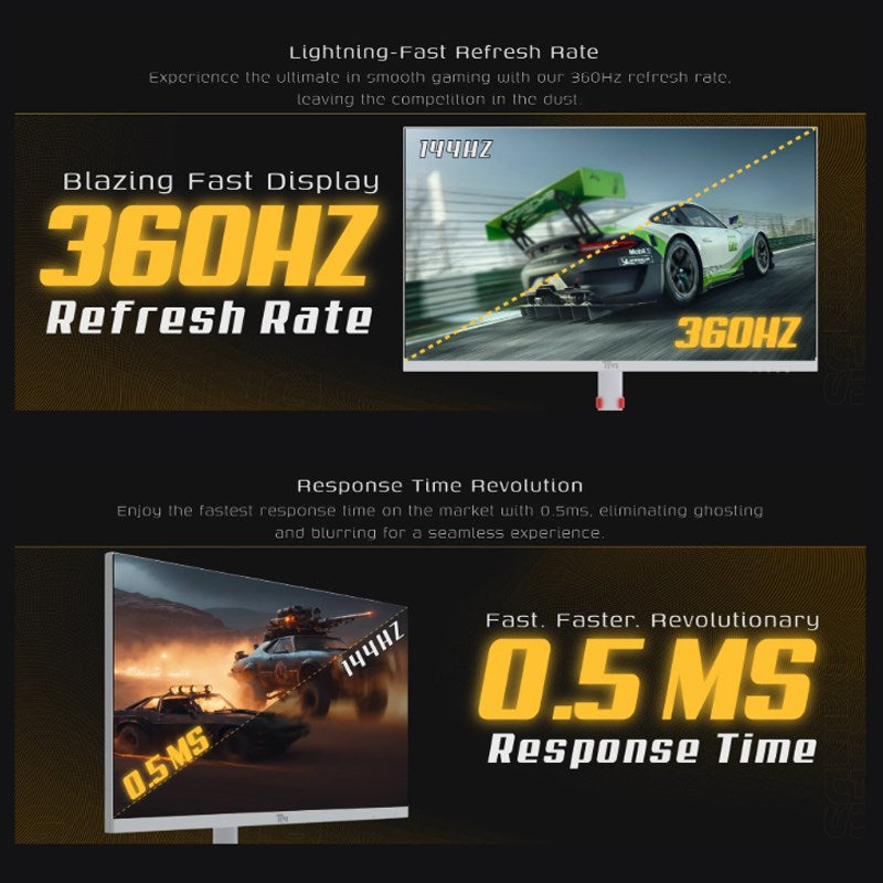 تويستد مايندز شاشة الألعاب مقاس 24 بوصة بدقة فل اتش دي, 360 هرتز, 0.5 مللي ثانية, شاشة متوافقة مع معايير VESA، مع مكبر صوت آر جي بي، وحامل قابل للتعديل تويستد مايندز شاشة الألعاب مقاس 24 بوصة بدقة فل اتش دي, 360 هرتز, 0.5 مللي ثانية, شاشة متوافقة مع معايير VESA، مع مكبر صوت آر جي بي، وحامل قابل للتعديل